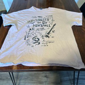 Machine Gun Kelly Tickets to My Downfall Pink Tee